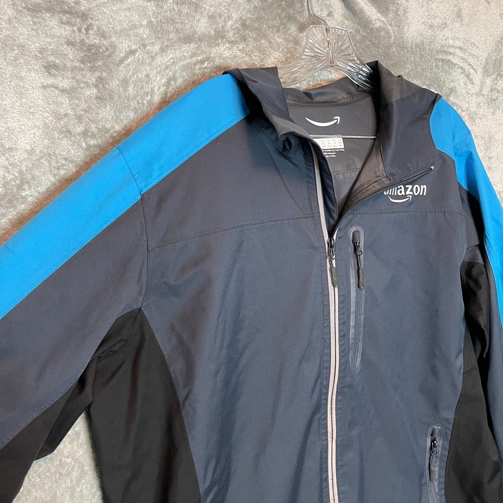 Luly Yang Unisex Prime Rain Shell Jacket Mens XL Womens 2XL Full Zip Hooded
